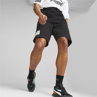 Detailed information about the product POWER Men's Shorts in Black, Size Medium, Cotton/Polyester by PUMA