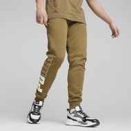 Detailed information about the product POWER Men's Sweatpants in Chocolate Chip, Size Small, Cotton by PUMA