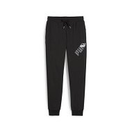 Detailed information about the product POWER Men's Track Pants in Black, Size Large, Cotton/Polyester by PUMA
