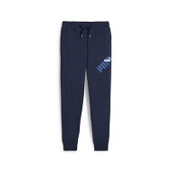 Detailed information about the product POWER Men's Track Pants in Club Navy, Size Medium, Cotton/Polyester by PUMA