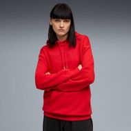 Detailed information about the product Premium Essentials Unisex Relaxed Graphic Hoodie in For All Time Red, Size Small by PUMA