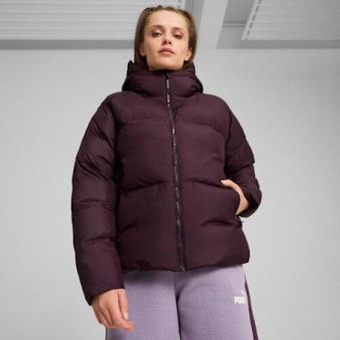 Puffer Jacket Women in Midnight Plum, Size XL, Polyester by PUMA