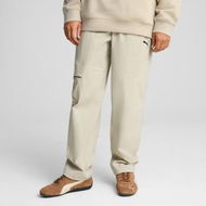 Detailed information about the product PUMATECH Men's Relaxed Cargo Pants in Desert Dust, Size Medium, Polyester/Elastomultiester