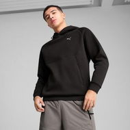 Detailed information about the product PUMATECH Men's Relaxed Graphic Hoodie in Black, Size Medium, Cotton