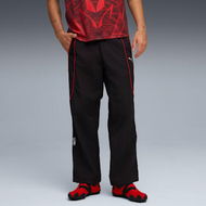 Detailed information about the product PUMATECH Relaxed Track Pants Men in Black/For All Time Red, Size Medium, Polyester