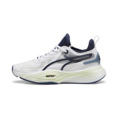 PWR NITRO SQD Men's Training Shoes in White/Club Navy, Size 12, Synthetic by PUMA Shoes
