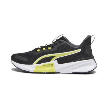 PWRFrame TR 2 Men's Training Shoes in Black/Yellow Burst/White, Size 12, Synthetic by PUMA Shoes
