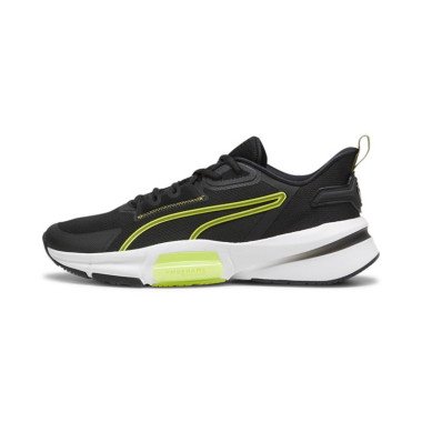 PWRFrame TR 3 Men's Training Shoes in Black/Olive Green/Lime Pow, Size 9, Synthetic by PUMA Shoes