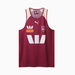 QLD Maroons 2026 Men's Training Singlet in Burgundy/White/Qrl, Size Medium by PUMA. Available at Puma for $80.00