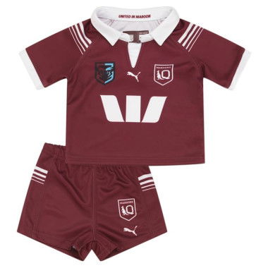 Queensland Maroons 2024 Replica Jersey and Short Set - Infants 0