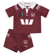 Detailed information about the product Queensland Maroons 2024 Replica Jersey and Short Set - Infants 0