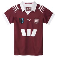 Detailed information about the product Queensland Maroons 2024 Replica Jersey Shirt - Youth 8