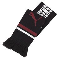Detailed information about the product Queensland Maroons 2024 Unisex Scarf in Black/Burgundy/White, Acrylic/Nylon/Elastane by PUMA