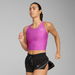 RACEDAY ULTRAFORM Women's Crop Top in Wild Berry, Size Medium, Polyester/Elastane by PUMA. Available at Puma for $90.00