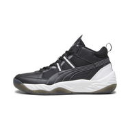 Detailed information about the product Rebound Future NextGen Unisex Sneakers in Black/White/Shadow Gray, Size 4, Rubber by PUMA Shoes