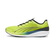 Detailed information about the product Redeem Pro Racer Unisex Running Shoes in Lime Pow/Black, Size 10 by PUMA Shoes