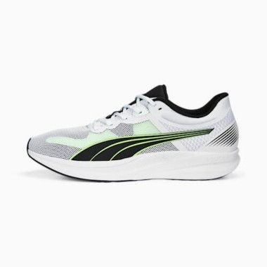 Redeem Profoam Unisex Running Shoes in White/Black/Fizzy Lime, Size 7.5 by PUMA Shoes