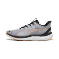 Detailed information about the product Reflect Lite Unisex Running Shoes in Gray Fog/Black/Neon Citrus, Size 10.5, Synthetic by PUMA Shoes