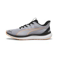 Detailed information about the product Reflect Lite Unisex Running Shoes in Gray Fog/Black/Neon Citrus, Size 11, Synthetic by PUMA Shoes