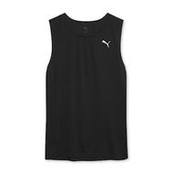 Detailed information about the product Relaxed Men's Training Tank Top in Black, Size Medium, Polyester by PUMA
