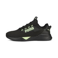 Detailed information about the product Retaliate 2 Unisex Running Shoes in Black/Fizzy Lime, Size 10.5, Synthetic by PUMA Shoes