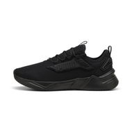 Detailed information about the product Retaliate 3 Unisex Running Shoes in Black, Size 10, Synthetic by PUMA Shoes