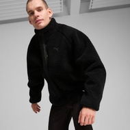 Detailed information about the product Reversible Men's Sherpa Jacket in Black, Size Large, Polyester by PUMA