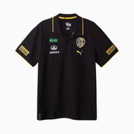 Detailed information about the product Richmond FC 2026 Men's Team Polo Top in Black/Rfc, Size Medium by PUMA
