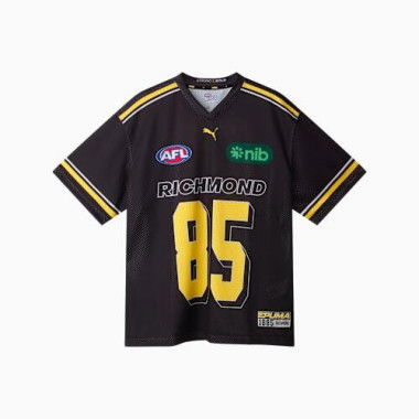 Richmond FC 2026 Unisex Warm Up Top in Black/Rfc, Size Small by PUMA