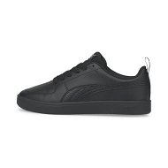 Detailed information about the product Rickie Kids Sneakers in Black/Glacier Gray, Size 5.5 by PUMA