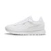 Road Rider Leather Sneakers in White, Size 10.5 by PUMA. Available at Puma for $130.00