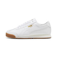 Detailed information about the product Roma 68 Revival Unisex Sneakers in White/Warm White/Gum, Size 4.5, Textile by PUMA