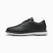 Royale Men's Golf Shoes in Black/Flat Dark Gray/Red Blast, Size 7, Synthetic by PUMA Shoes. Available at Puma for $260.00