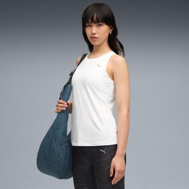 RUN CLOUDSPUN Running Tank Top Women in White, Size Small, Polyester/Elastane by PUMA