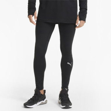 RUN FAVOURITE Men's Long Tights in Black, Size Small, Polyester/Elastane by PUMA