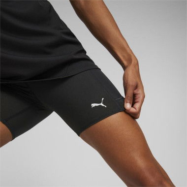 RUN FAVOURITE Women's Tight Running Shorts in Black, Size XL, Polyester/Elastane by PUMA