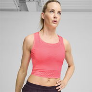 Detailed information about the product RUN ULTRASPUN Women's Running Crop Top in Sunset Glow/Fireglow, Size Large, Polyester by PUMA