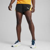 Detailed information about the product RUN VELOCITY Men's 3 Running Shorts in Black/Sun Stream, Size 2XL, Polyester by PUMA