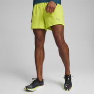 Detailed information about the product RUN VELOCITY ULTRAWEAVE 5 Men's Running Shorts in Lime Pow, Size XL, Polyester by PUMA