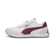 Detailed information about the product Runtamed Lugged Classic Unisex Sneakers in White/Team Regal Red/Warm White, Size 7, Synthetic by PUMA Shoes