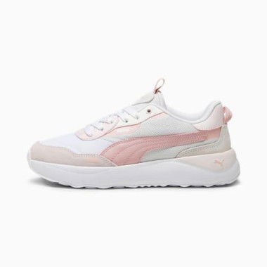 Runtamed Platform Women's Sneakers in Feather Gray/Future Pink/White, Size 9, Synthetic by PUMA