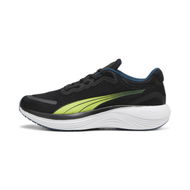 Detailed information about the product Scend Pro Unisex Running Shoes in Black/Lime Pow/Ocean Tropic, Size 14 by PUMA Shoes