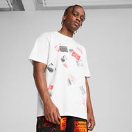 Detailed information about the product Scoot Caution Men's Graphic Basketball T