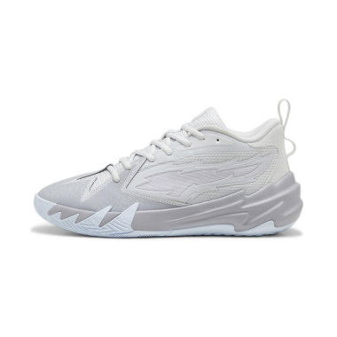 Scoot Zeros Grey Frost Basketball Shoes in Silver Mist/Gray Fog, Size 10, Synthetic by PUMA Shoes