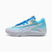 Scoot Zeros II Crystal Unisex Basketball Shoes in Peaceful Blue/Bright Aqua, Size 6, Synthetic by PUMA Shoes. Available at Puma for $180.00