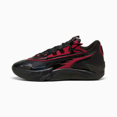 Scoot Zeros II SCRRRT Unisex Basketball Shoes in Dark Crimson/Black, Size 8, Synthetic by PUMA Shoes