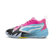 Detailed information about the product Scoot Zeros Northern Lights Unisex Basketball Shoes in Bright Aqua/Ravish, Size 14, Synthetic by PUMA Shoes
