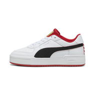 Detailed information about the product Scuderia Ferrari CA Pro Unisex Sneakers in White/Black, Size 5, Textile by PUMA