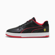 Detailed information about the product Scuderia Ferrari Caven 2.0 Unisex Sneakers in Black/Rosso Corsa, Size 9, Rubber by PUMA Shoes
