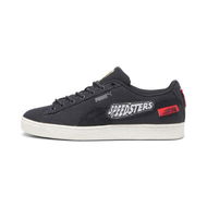 Detailed information about the product Scuderia Ferrari Garage Crew Clyde Unisex Sneakers in Black/Warm White, Size 8, Textile by PUMA Shoes